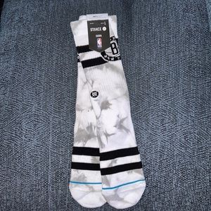 Stance Brooklyn Nets Casual Socks Large New